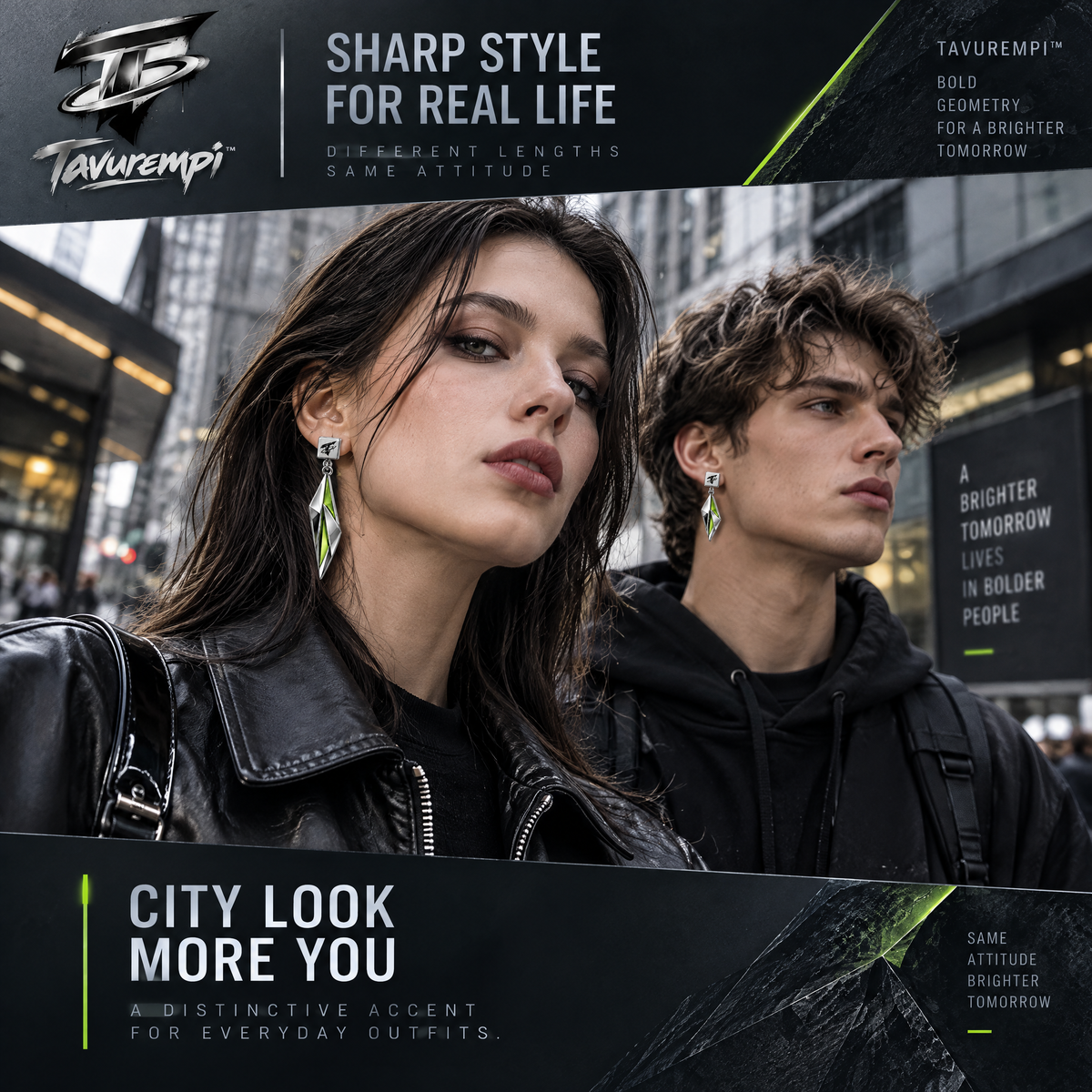 Tavurempi™ Aurora Shard Earrings