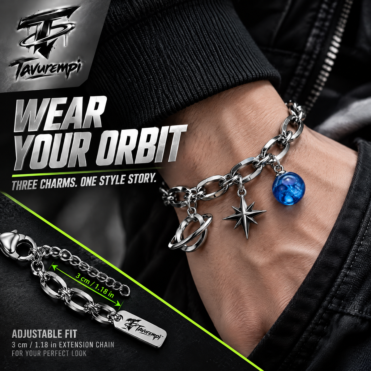 Tavurempi™ Orbit Charm Bracelet