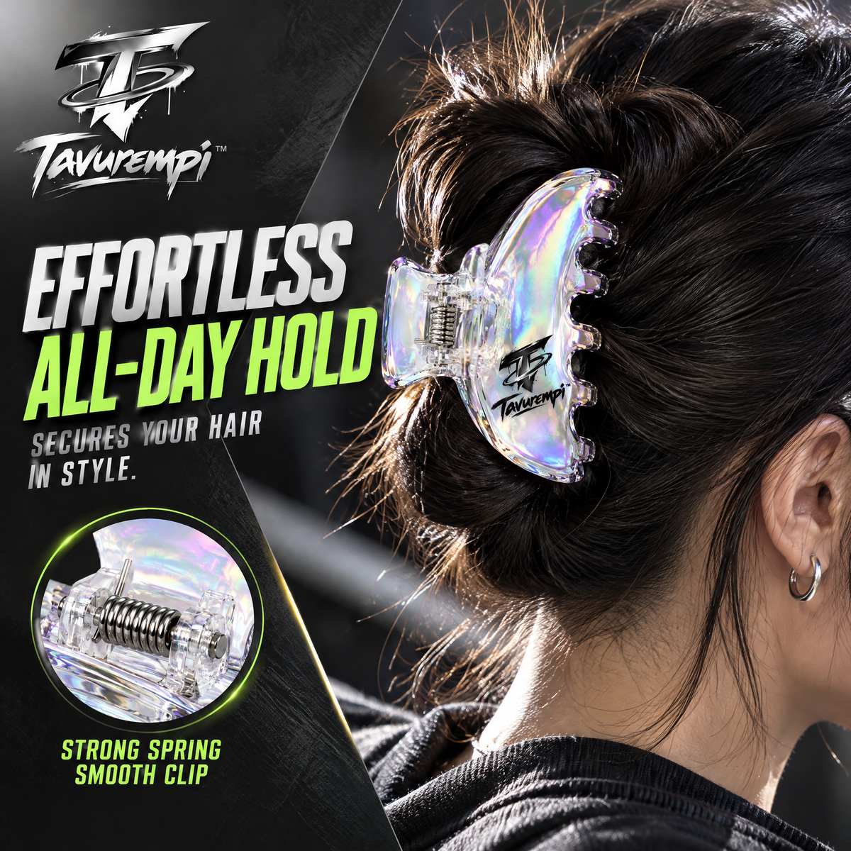 Tavurempi™ Holo Claw Hair Clip