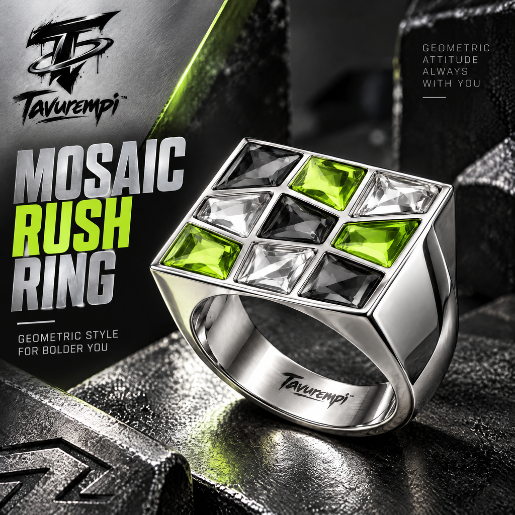 Tavurempi™ Mosaic Rush Ring