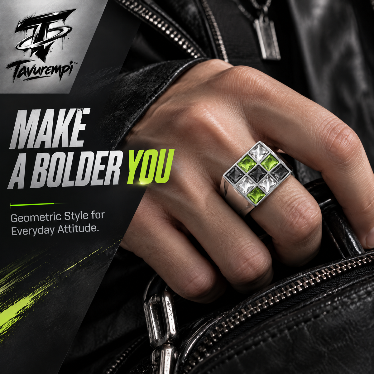 Tavurempi™ Mosaic Rush Ring