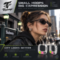 Tavurempi™ Pixel Pop Hoops