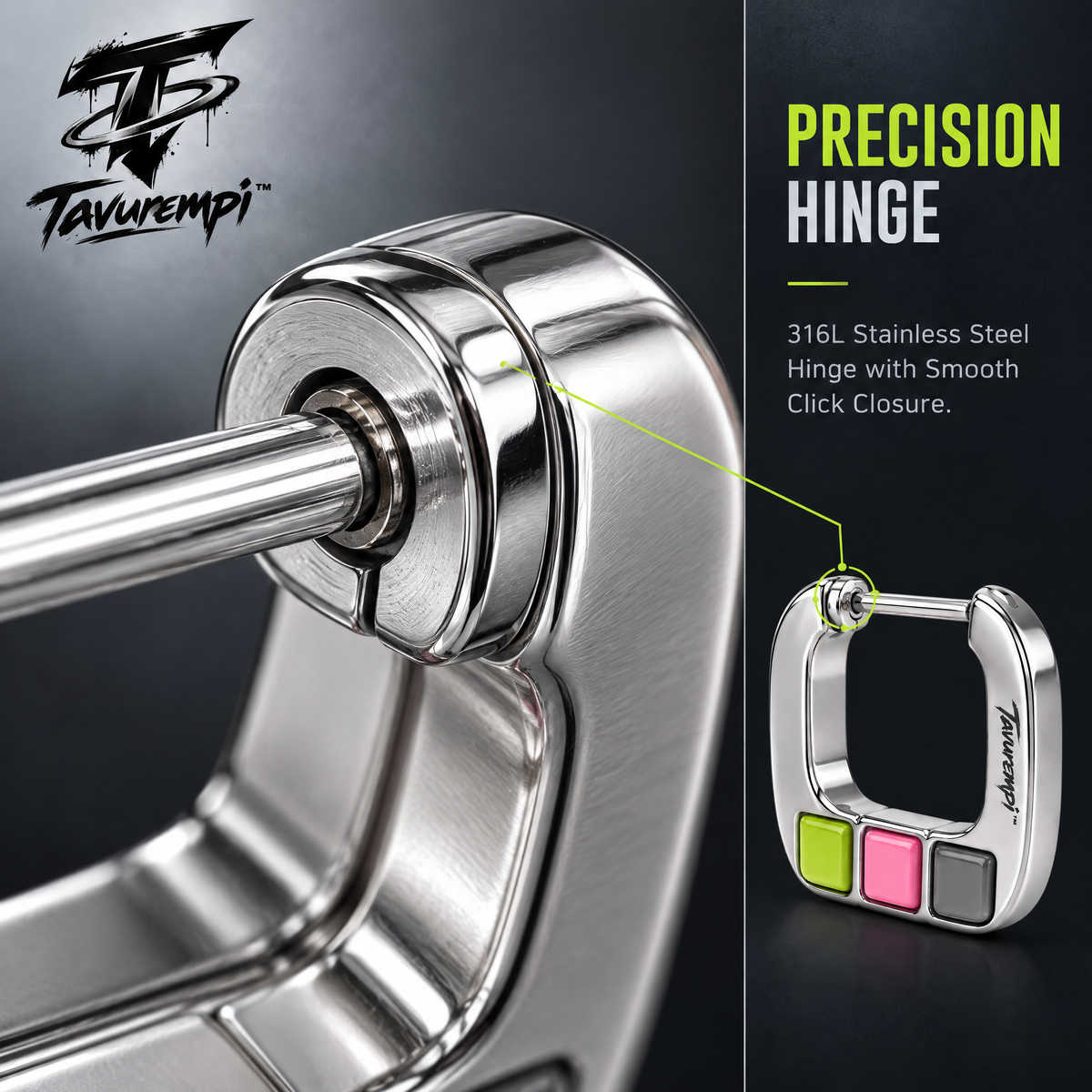 Tavurempi™ Pixel Pop Hoops
