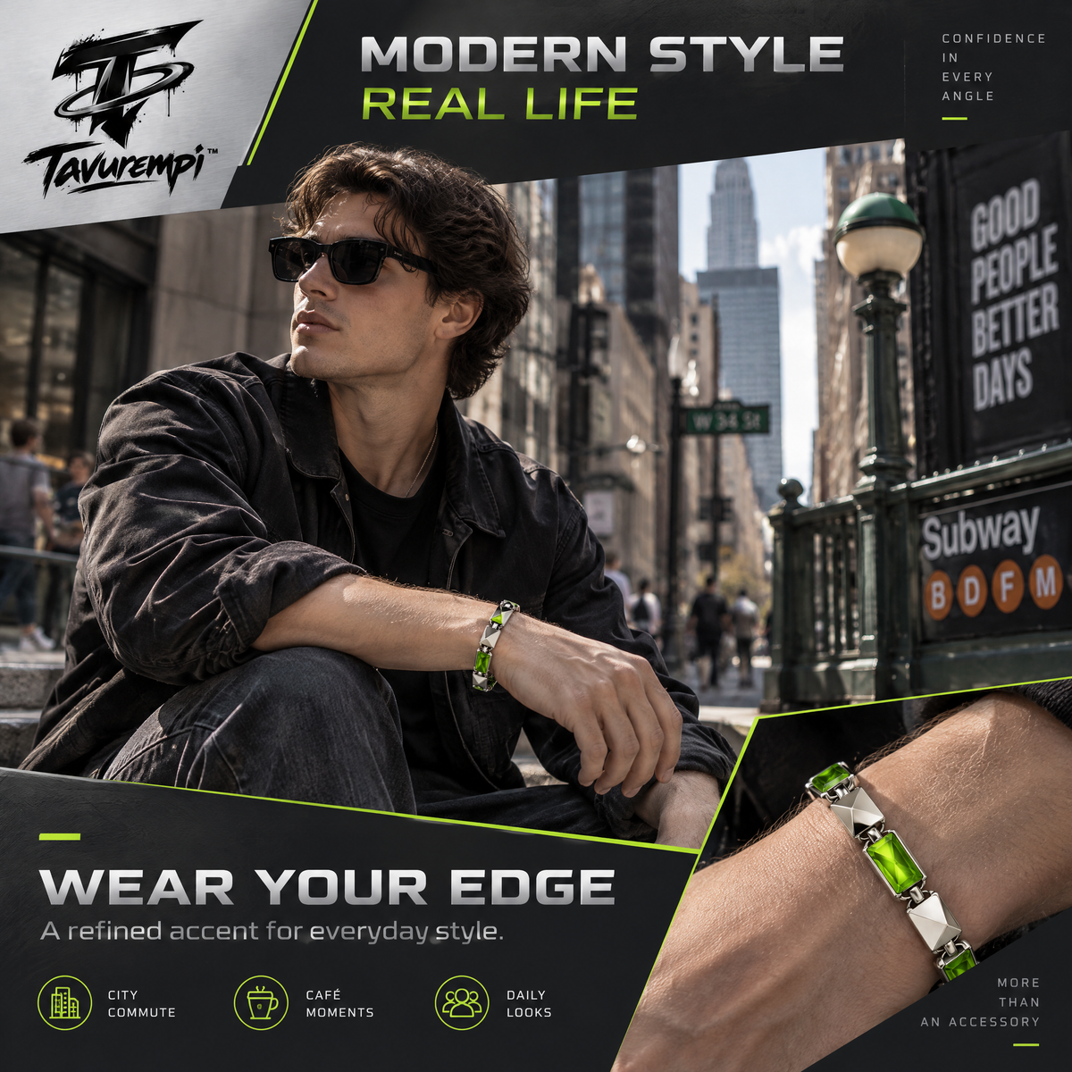 Tavurempi™ Prism Link Bracelet