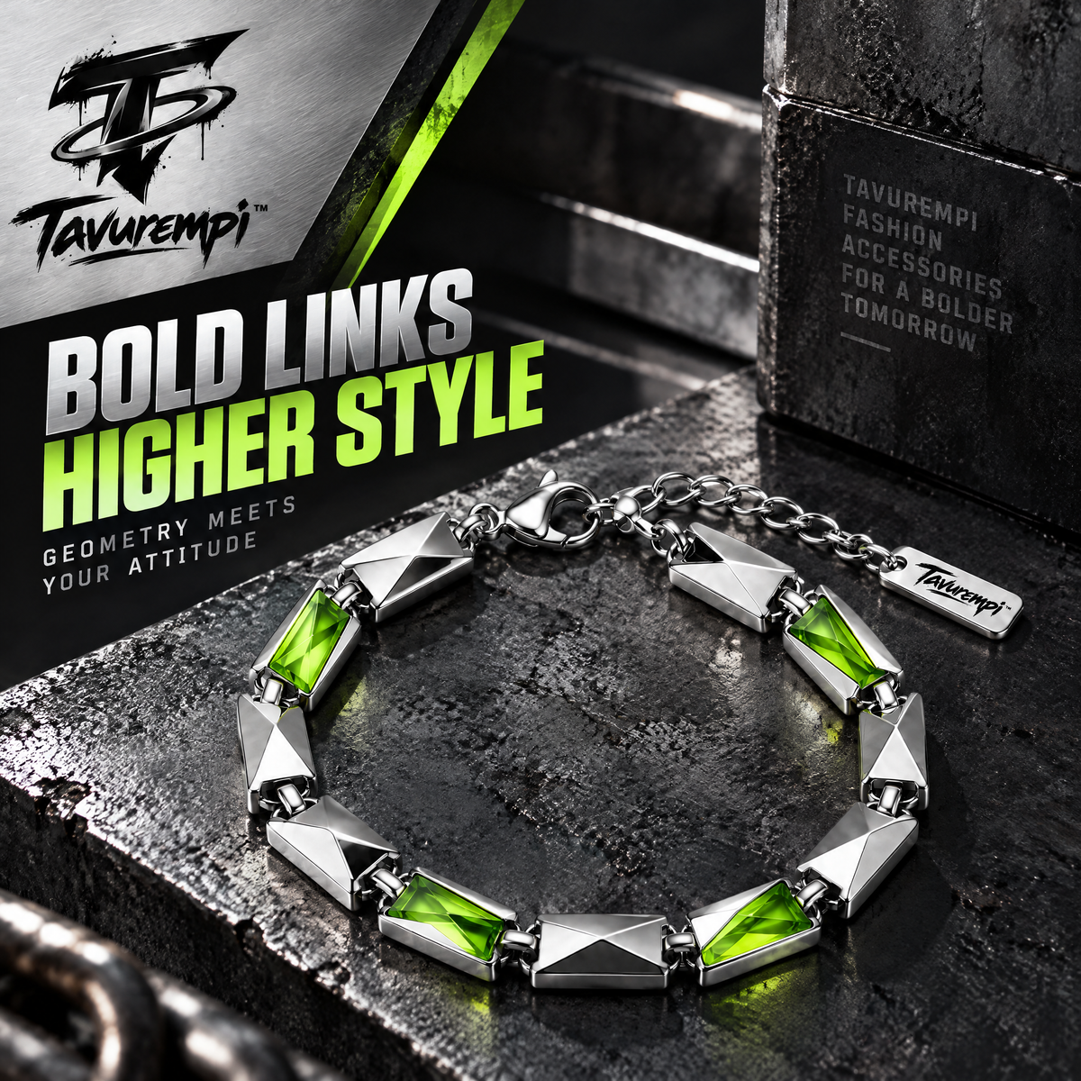 Tavurempi™ Prism Link Bracelet