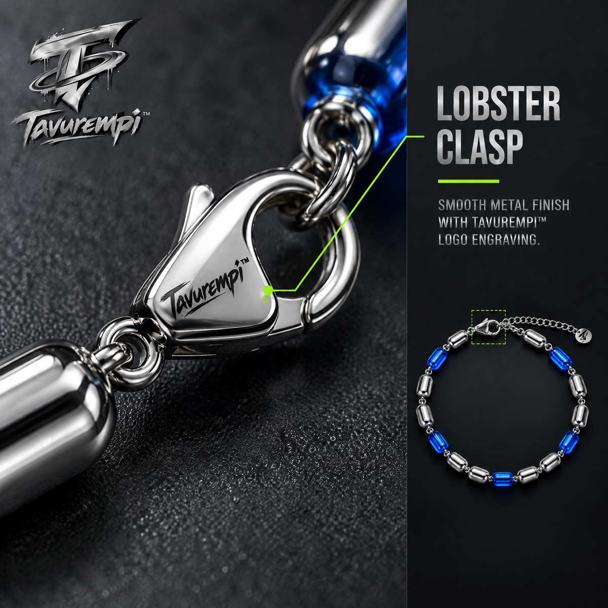 Tavurempi™ Chrome Candy Choker