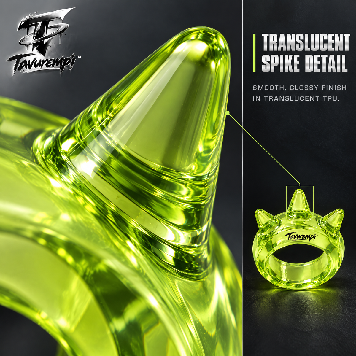 Tavurempi™ Jelly Spike Ring